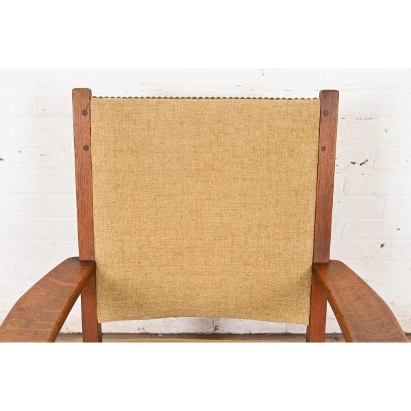 L. & J. G. Stickley Antique Mission Oak Arts & Crafts Rocking Chair, Circa 1900 - Image 6