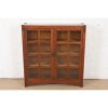 Lifetime Furniture Mission Oak Arts and Crafts Double Bookcase, Circa 1900 - Image 2