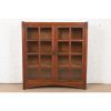 Lifetime Furniture Mission Oak Arts and Crafts Double Bookcase, Circa 1900