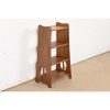 Limbert Antique Mission Oak Arts & Crafts Bookcase or Magazine Stand, Circa 1900 - Image 2