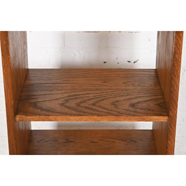 Limbert Antique Mission Oak Arts & Crafts Bookcase or Magazine Stand, Circa 1900 - Image 7