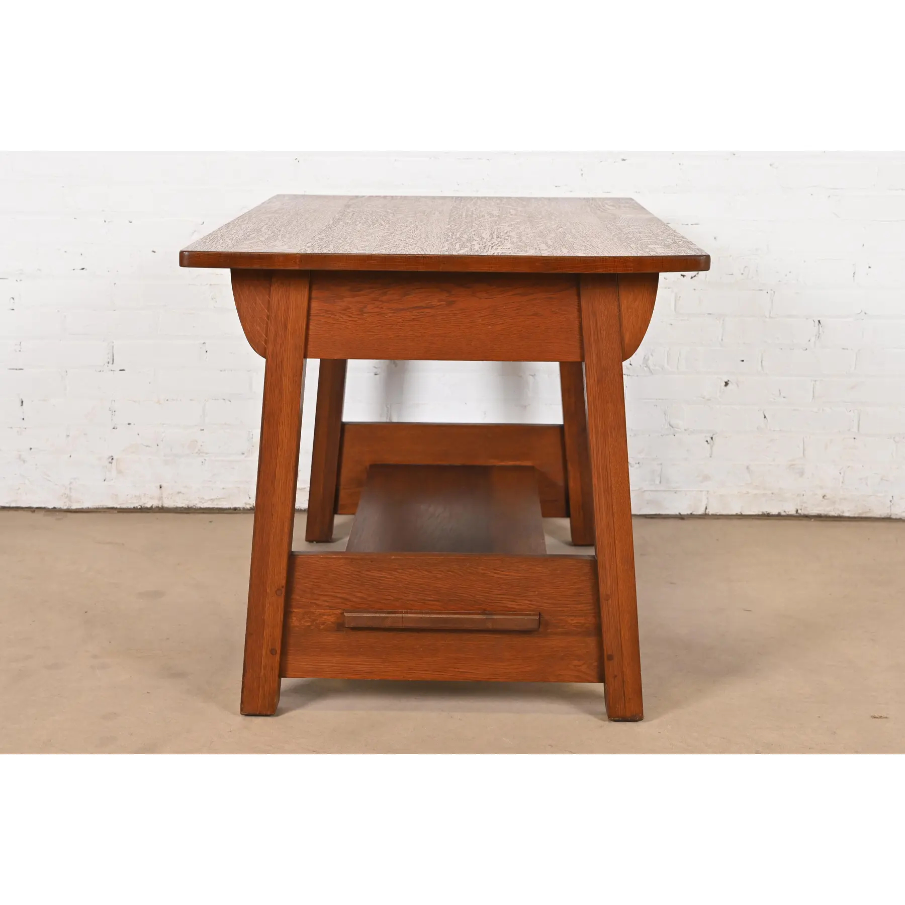 Limbert Antique Mission Oak Arts & Crafts Desk or Library