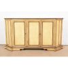 Minton Spidell French Regency Louis XVI Lacquered Sideboard or Bar Cabinet