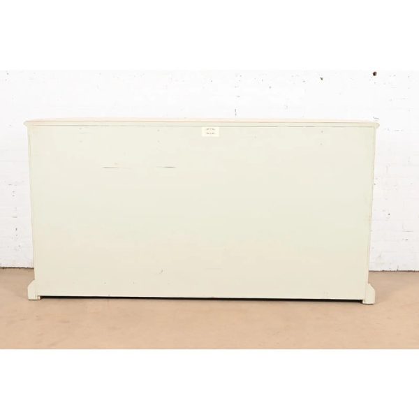 Minton Spidell French Regency Louis XVI Lacquered Sideboard or Bar Cabinet - Image 10