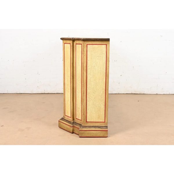 Minton Spidell French Regency Louis XVI Lacquered Sideboard or Bar Cabinet - Image 9
