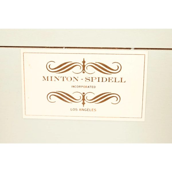 Minton Spidell French Regency Louis XVI Lacquered Sideboard or Bar Cabinet - Image 11