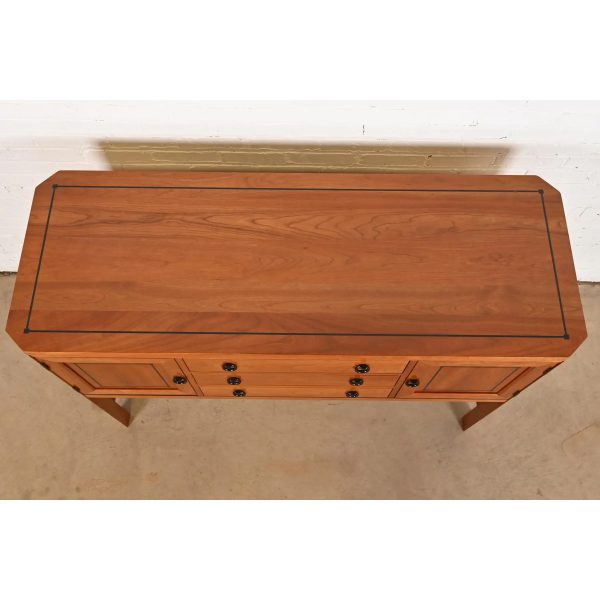 Stickley Arts & Crafts Cherry Wood Sideboard or Bar Cabinet - Image 9