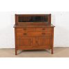 Stickley Brothers Antique Mission Oak Arts & Crafts Sideboard or Bar Cabinet, Circa 1900 - Image 2