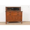Stickley Brothers Antique Mission Oak Arts & Crafts Sideboard or Bar Cabinet, Circa 1900 - Image 3