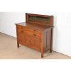 Stickley Brothers Antique Mission Oak Arts & Crafts Sideboard or Bar Cabinet, Circa 1900 - Image 4