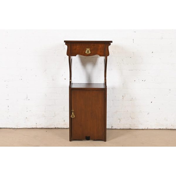 Stickley Brothers Style Antique Mission Oak Arts & Crafts Cellarette or Smoker Stand, Circa 1910 - Image 3