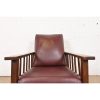 Stickley Brothers Style Antique Mission Oak Arts & Crafts Reclining Morris Lounge Chair, Circa 1900 - Image 5