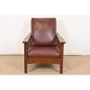 Stickley Brothers Style Antique Mission Oak Arts & Crafts Reclining Morris Lounge Chair, Circa 1900 - Image 3
