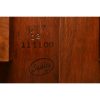 Stickley Georgian Banded Flame Mahogany Double Pedestal Extension Dining Table, Newly Refinished - Image 12