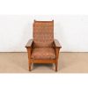 Stickley Mission Oak Arts & Crafts Spindle Reclining Morris Lounge Chair - Image 4