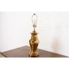 Tiffany & Co. Style Mid-Century Hollywood Regency Large Brass Table Lamp - Image 2