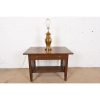 Tiffany & Co. Style Mid-Century Hollywood Regency Large Brass Table Lamp - Image 11