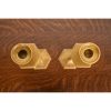 Tiffany Studios New York Bronze Doré Candlesticks, Pair - Image 6