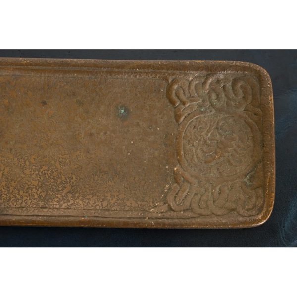 Tiffany Studios New York Zodiac Bronze Pen Tray - Image 7