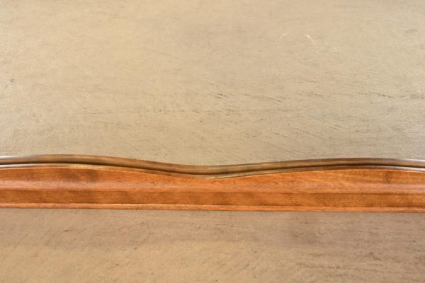 Ethan Allen American Colonial Carved Maple Framed Wall Mirror, 1970s - Image 5