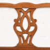 Henredon Chippendale Carved Mahogany Queen Size Headboard - Image 5