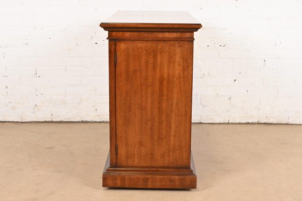 Regency Walnut Expanding Top Buffet Server or Bar Cabinet by Mount Airy Furniture - Image 10