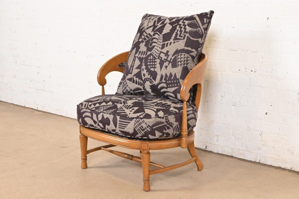 Tomlinson Mid-Century Modern Sculpted Walnut Club Chair or Lounge Chair, 1960s - Image 7