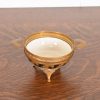 French Art Deco Bronze and Porcelain Footed Bowl or Compote Dish by A. Hnazary, 1920s - Image 2
