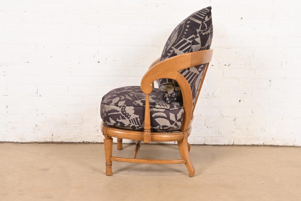 Tomlinson Mid-Century Modern Sculpted Walnut Club Chair or Lounge Chair, 1960s - Image 8