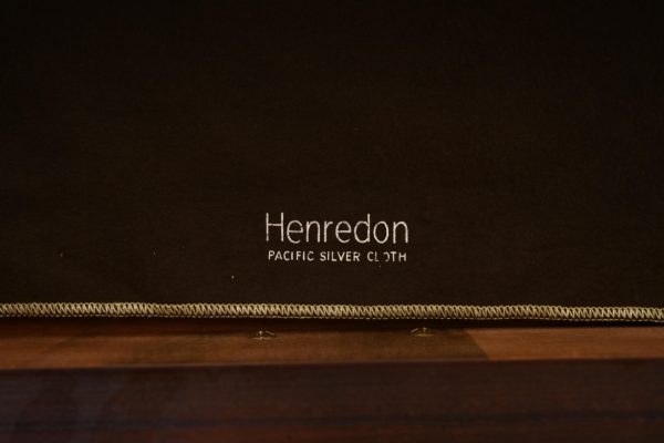 Henredon Hollywood Regency Chinoiserie Walnut Sideboard Credenza, Circa 1970s - Image 7