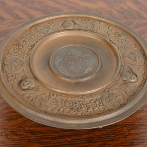 Tiffany & Co. Antique Victorian Bronze Footed Centerpiece Dish or Tazza, Circa 1890s