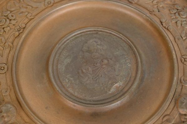 Tiffany & Co. Antique Victorian Bronze Footed Centerpiece Dish or Tazza, Circa 1890s - Image 4