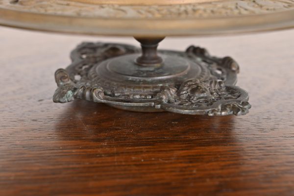 Tiffany & Co. Antique Victorian Bronze Footed Centerpiece Dish or Tazza, Circa 1890s - Image 8