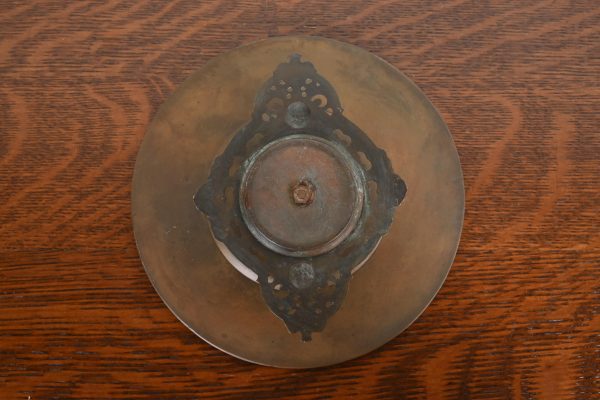 Tiffany & Co. Antique Victorian Bronze Footed Centerpiece Dish or Tazza, Circa 1890s - Image 9