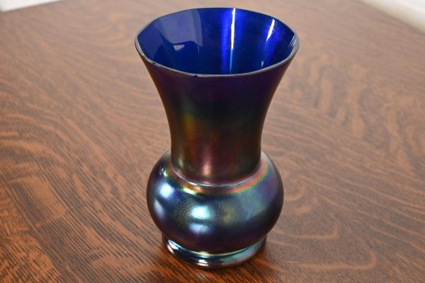 Loetz Art Nouveau Iridescent Art Glass Vase - Image 3