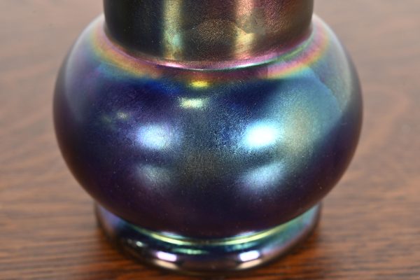 Loetz Art Nouveau Iridescent Art Glass Vase - Image 7
