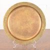 Tiffany Studios New York Bronze Doré Plate or Charger