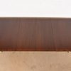 Baker Furniture Style Georgian Banded Mahogany Double Pedestal Extension Dining Table, Newly Refinished - Image 5
