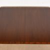 Baker Furniture Style Georgian Banded Mahogany Double Pedestal Extension Dining Table, Newly Refinished - Image 9
