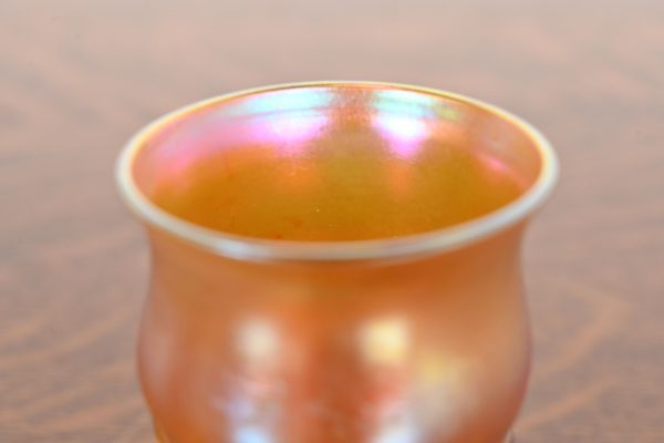 Louis Comfort Tiffany Favrile Iridescent Art Glass Tadpole Vase - Image 5