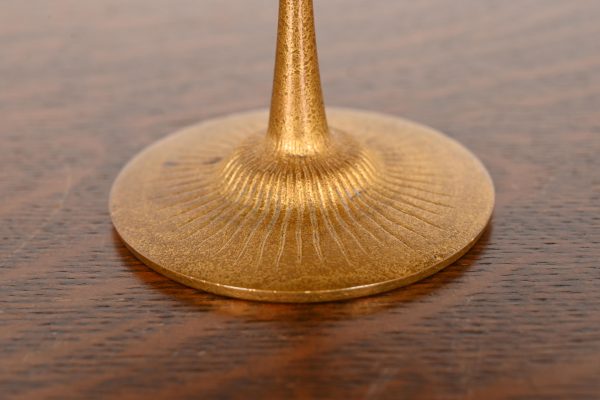 Tiffany Studios New York Bronze Doré Footed Bowl or Compote Dish - Image 5