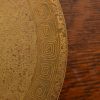 Tiffany Studios New York Greek Key Bronze Doré Footed Charger Plate or Tazza - Image 5