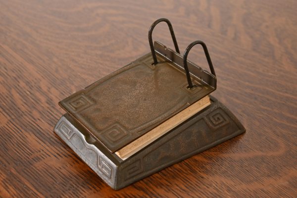 Tiffany Studios New York Zodiac Bronze Perpetual Desk Calendar, Circa 1910