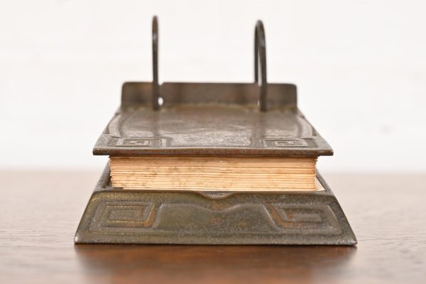 Tiffany Studios New York Zodiac Bronze Perpetual Desk Calendar, Circa 1910 - Image 4