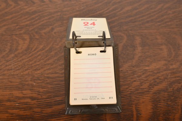 Tiffany Studios New York Zodiac Bronze Perpetual Desk Calendar, Circa 1910 - Image 8
