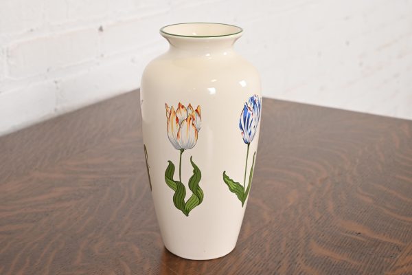 Tiffany & Co. "Tiffany Tulips" Porcelain Vase - Image 3