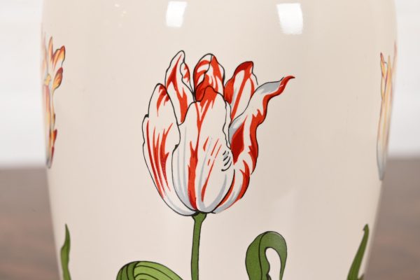 Tiffany & Co. "Tiffany Tulips" Porcelain Vase - Image 6
