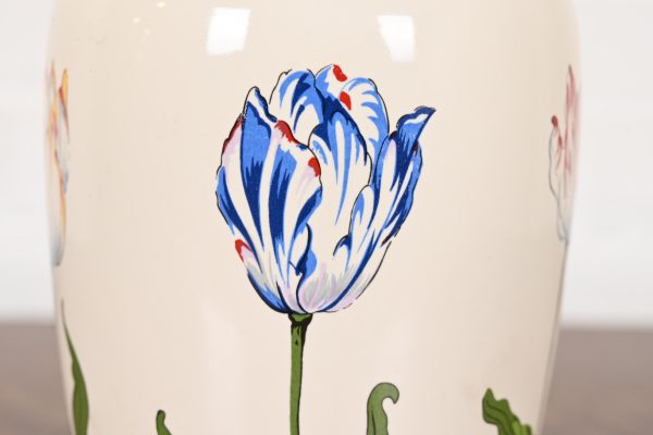Tiffany & Co. "Tiffany Tulips" Porcelain Vase - Image 7