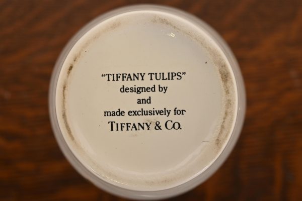 Tiffany & Co. "Tiffany Tulips" Porcelain Vase - Image 10