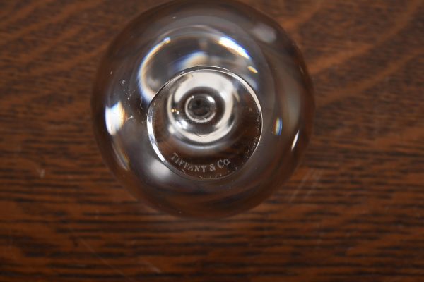 Tiffany & Co. Crystal Glass Apple Paperweight - Image 7